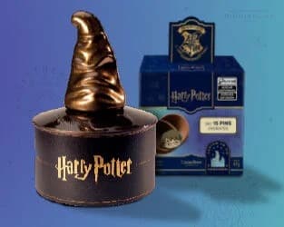 Momento de Presentear com um presente do Harry Potter da Cacau Show